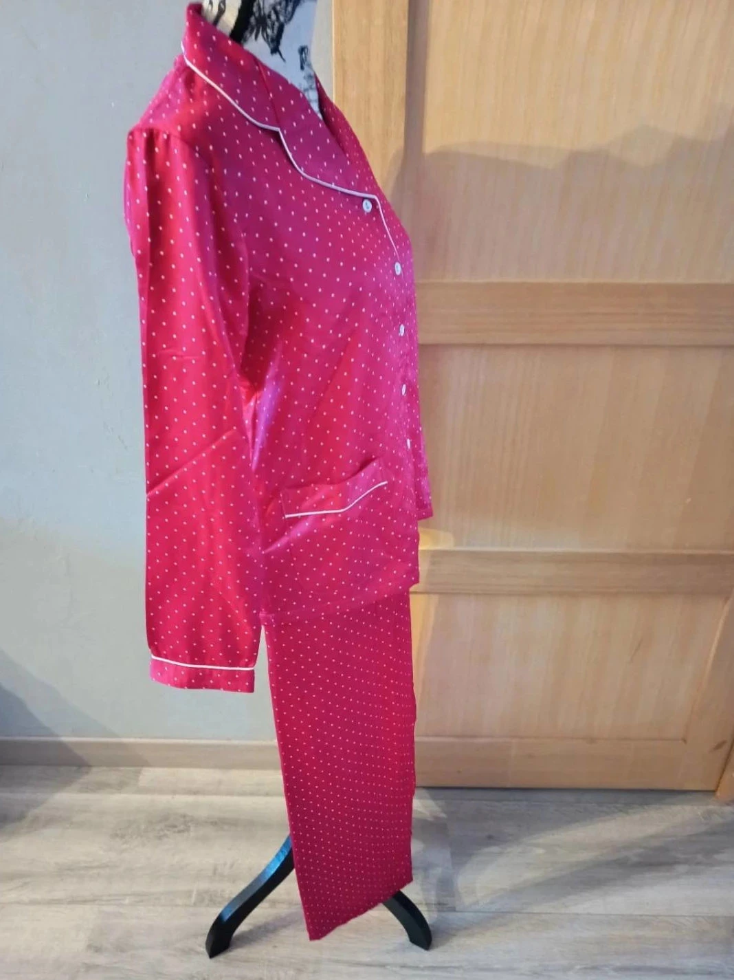 2-piece Pajama Set, polka dot fuchsia, Damart Size 36 – photo 6